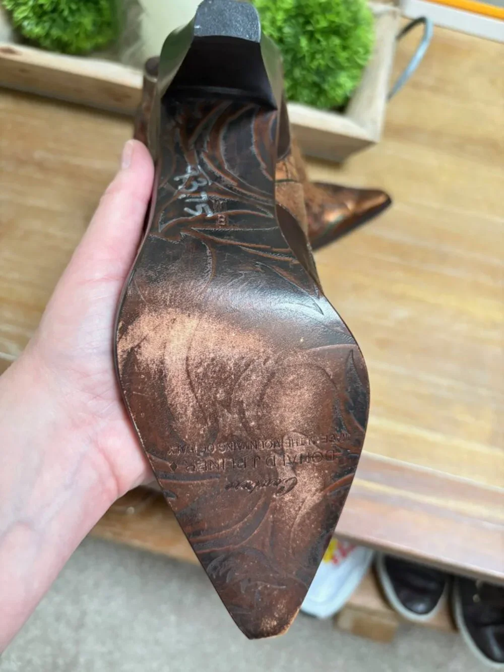 Vintage Donald J. Pliner Couture Western Boots – Women’s Size 8M